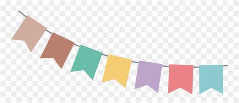 Download Bunting Vector Image Royalty Free Party Banner Vector Png