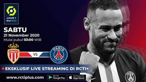 Preview and stats followed by live commentary, video highlights and match report. Link Live Streaming AS Monaco Vs PSG di RCTI+