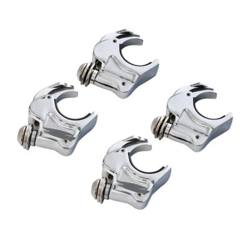 39mm 4pcs Front Fork Windshield Clamps Fit For Harley Dyna Sportster Xl