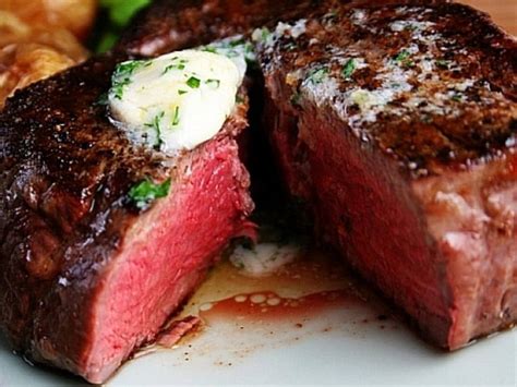 Seared Filet Mignon Food Recipes Cooking