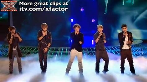 One Direction Sing Total Eclipse Of The Heart The X Factor Live Show 4 One Direction Image