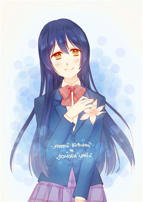 Sonoda Umis Late Birthday Anime Amino