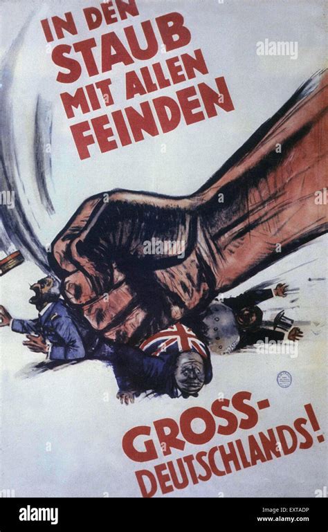 German Propaganda Poster Ww2 Stockfotos And German Propaganda Poster Ww2