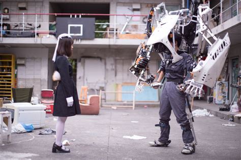 Rakutaro In 2020 Exoskeleton Suit Sci Fi Movies Punk Inspiration