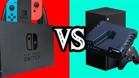 Nintendo Switch Vs Xbox Series X And Ps5 Youtube
