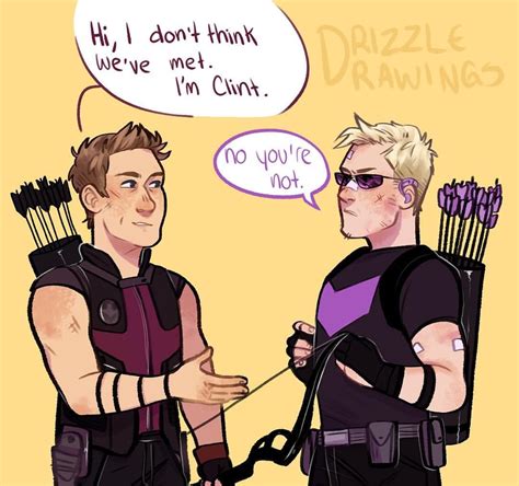 Comic Clint Is Superior Fight Me Clintbarton Hawkeye Marvel Dc