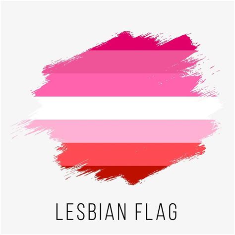 Pride Flag Lesbian Lgbt Sexual Identity Design Template 17584142 Vector Art At Vecteezy