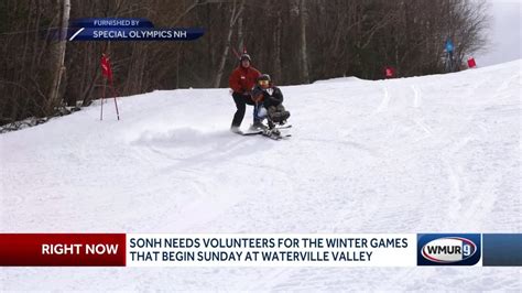 Special Olympics Needs Volunteers For Nh Winter Games Youtube