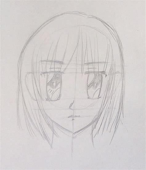 How To Draw Anime Girl Hair