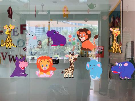 Cute Jungle Animals Classroom Display