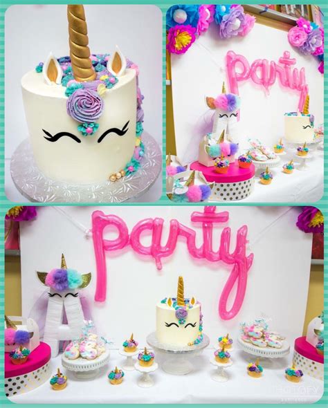 Unicorn Birthday With Party Decorations From Thelollipoplab In Etsy