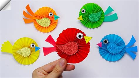 Diy Paper Toys Easy Paper Birds Diy Paper Crafts Youtube