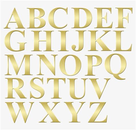 Gold Letters 792x720 Png Download Pngkit