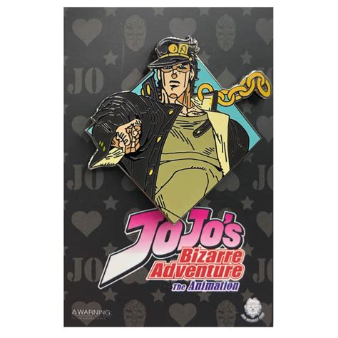 Jojos Bizarre Adventure Diamond Jotaro Kujo Enamel Pin