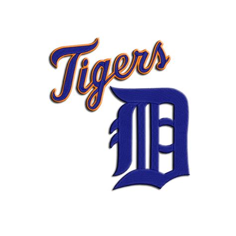 Detroit Tigers Machine Embroidery Designs And Svg Files