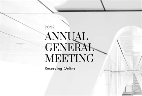 2022 Annual General Meeting Review Nyc Mea Nyc Managerial Employees