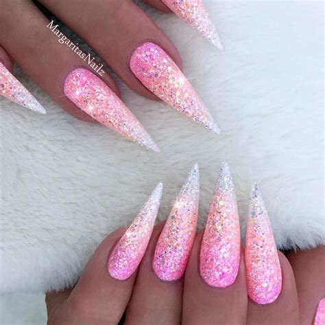 Best Stiletto Nails Designs Ideas And Tips For You Pink Nails Pink