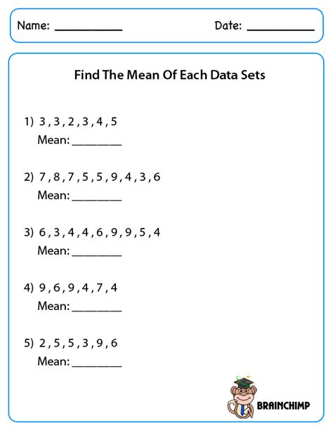 Mean Median Mode Word Problems Worksheets With Answers