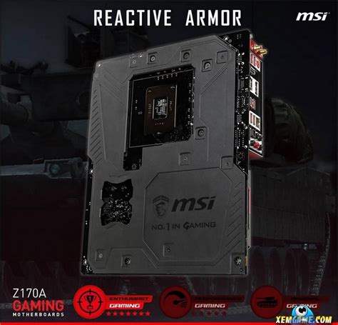 Cận Cảnh Mainboard Msi Z170a Phiên Bản Xpower Gaming Titanium Edition