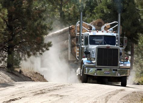 loggers protest interstate truck weight limits mpr news