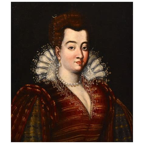 Portrait Lady Pulzone Paint Oil On Canvas Old Master 16th Century
