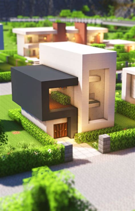 Easy Minecraft House Ideas Modern