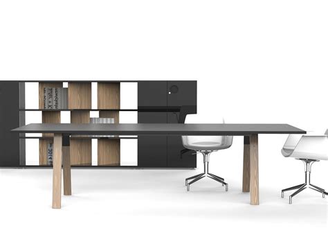 k02 010 rectangular office desk k2andk3 collection by aridi design gabriel teixidó