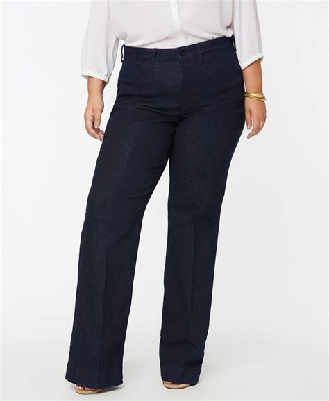 nydj plus size teresa trouser jeans macy s