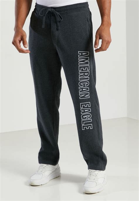 Buy American Eagle Grey Heritage Relaxed Sweatpants For Men In Manama