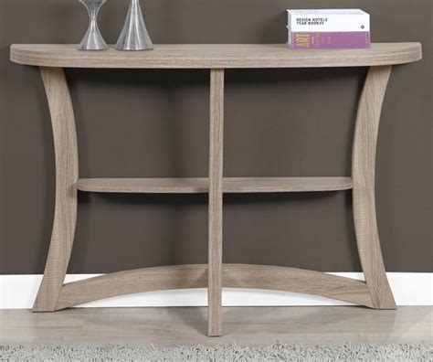 Dark Taupe Hall Console Table Monarch Entryway Tables ~ Michael Frost