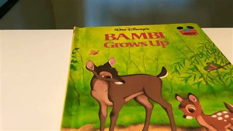 Read A Book About Bambi Grows Up Youtube