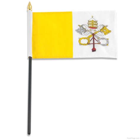 National Flag Of Vatican City State Collection Of Flags