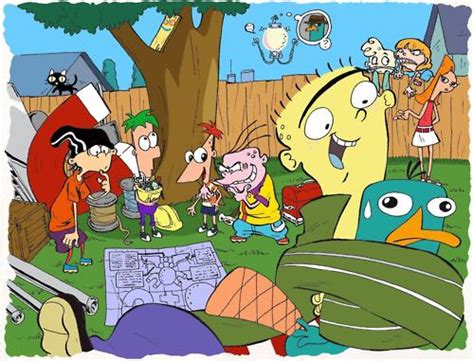 Phineas And Ferbed Edd N Eddy Crossover Series Ed Edd N Eddy Fanon