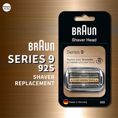 Braun 92s Series 9 Electric Shaver Replacement Foil And Cassette Cartridge Shopee Singapore