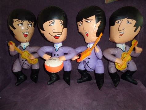 The Beatles Four Vinyl Inflatable Dolls All 4 Represented Catawiki