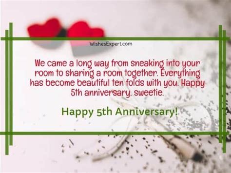 35 Happy 5 Year Anniversary Quotes For Him Or Her