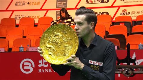 Mark Selby Celebrates Winning China Open Title Snooker Video Eurosport