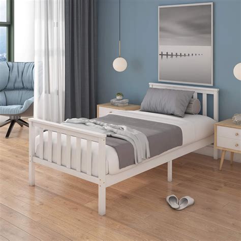 Panana 3ft Single Bed Frame Solid Wooden Bedroom Furniture