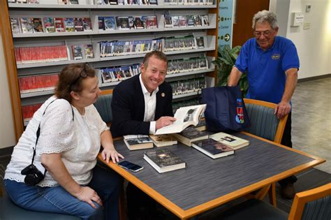 Photo Release Gottheimer Visits Paramus Public Library For National