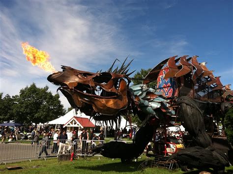 Fire Breathing Dragon At Maker Faire New York Flickr