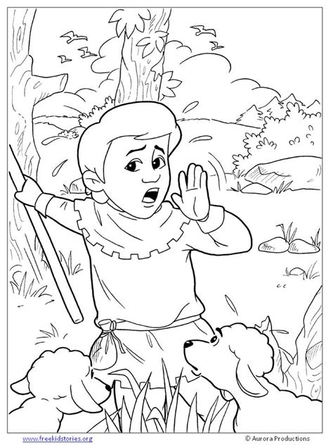 Free The Boy Who Cried Wolf Coloring Pages Download Free The Boy Who