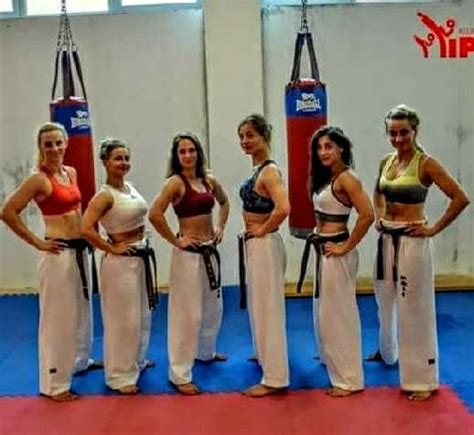 Pin On Sexy Karate Girls In Gis And Other Martial Arts Training Sportswear