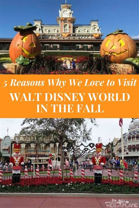 Top 5 Reasons To Visit Disney World In The Fall September October And