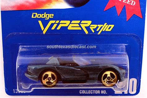 Hot Wheels Guide Dodge Viper Rt10