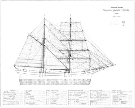 Brigantine Schooner Carlo The Model Shipwright