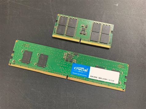 Crucial Gotowy Na Premierę Pamięci Ddr5 Ram Zdjęcia Modułów Dimm I Sodimm