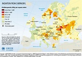 Mapa - Chernóbil – La Mayor Catástrofe Nuclear de la Historia [The ...