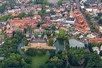 Luftaufnahme Ahaus - Palais des Schloss Ahaus in Ahaus im Bundesland ...