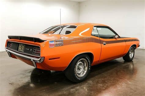 1970 Plymouth Cuda Aar 54145 Miles Vitamin C Coupe 340 Six Pack V8 4