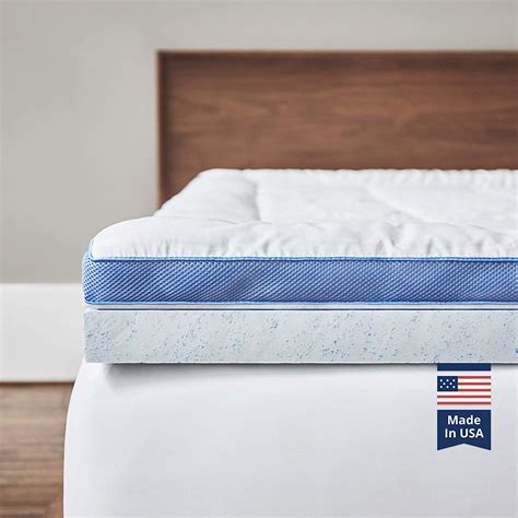 Queen Pillow Top Mattress Pad Amazon Com Whatsbedding Waterproof